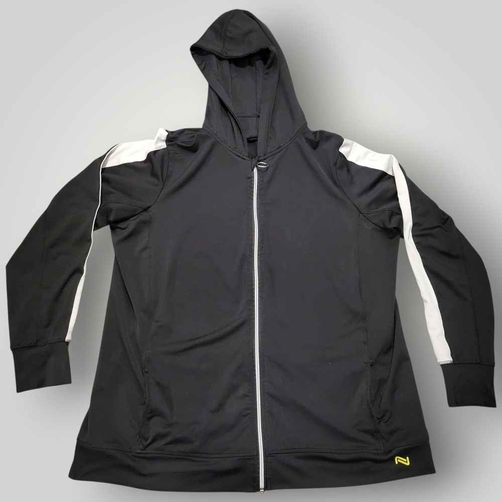 Nola Black Athletic Hoodie
